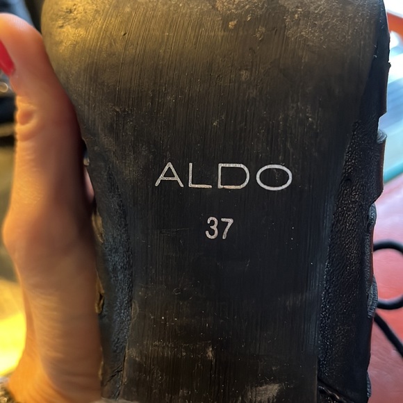 Aldo black heels - Picture 3 of 4